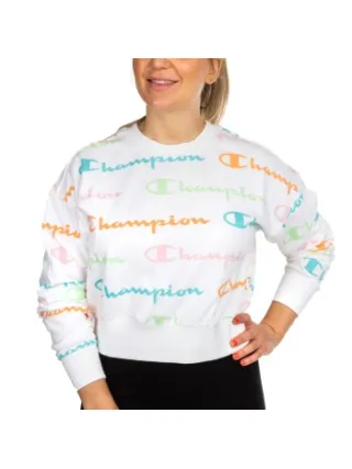 Champion American Classics Women Crewneck Print Wit,Versch.kleure/Patroon
