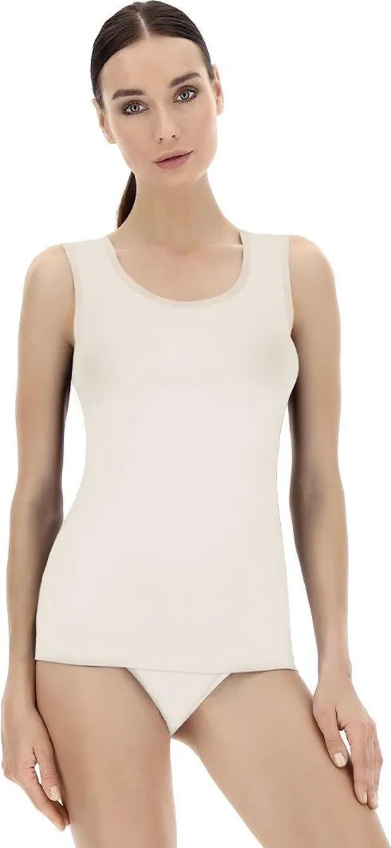 Oroblu Perfect Line Modal - Tank Top - Kleur Ivory/ Wit Ivoor
