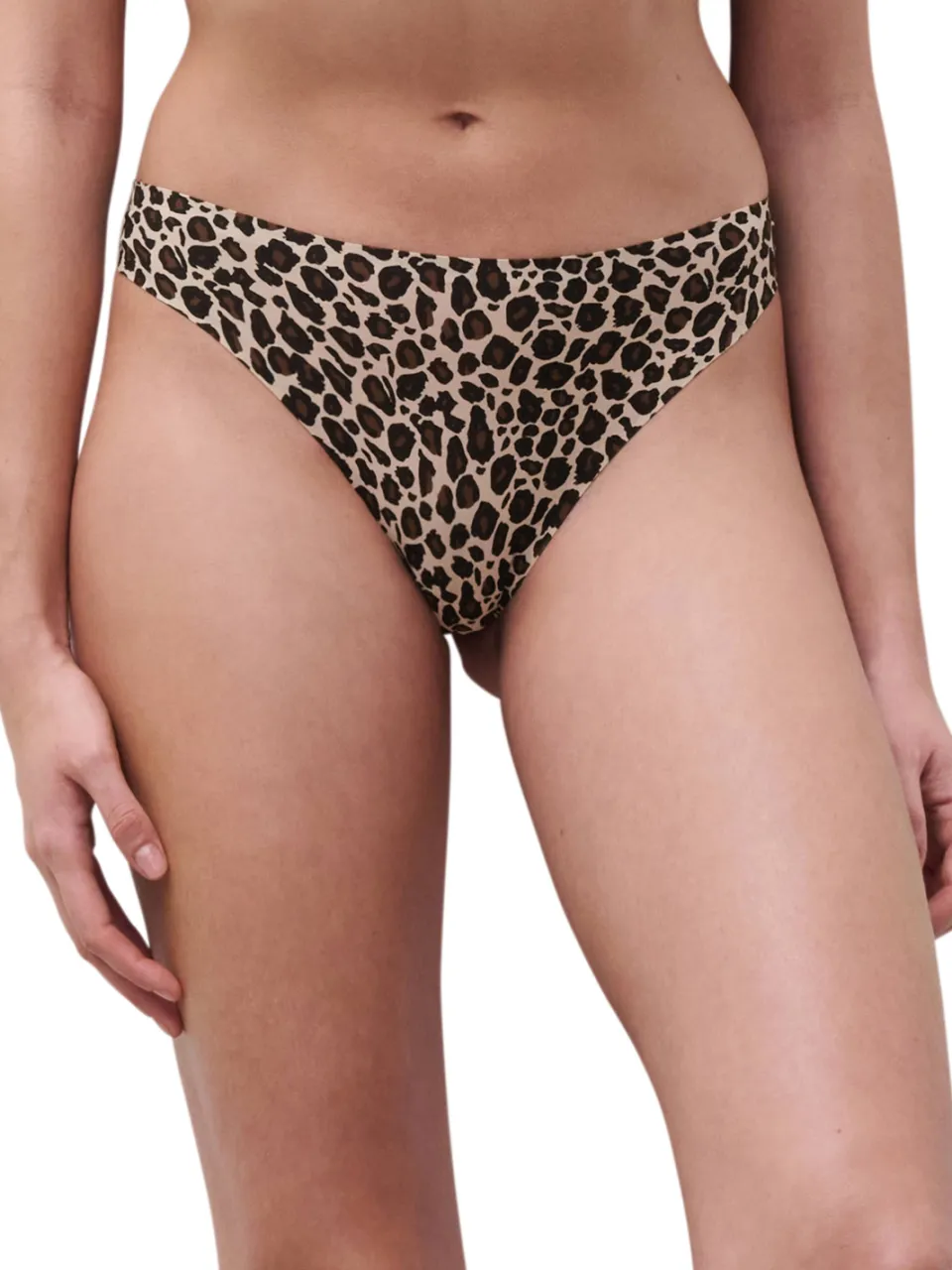 Chantelle Soft Stretch seamless string bruin, foto 4