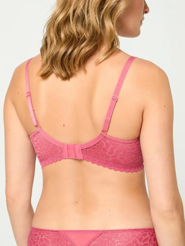 nur die Bügelloser BH Lace Roze
