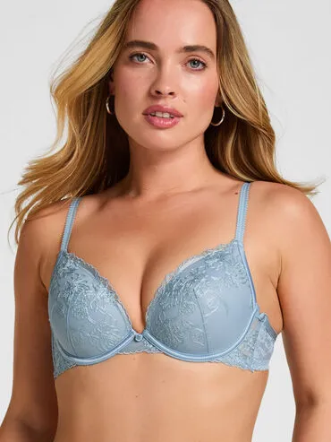 Hunkemöller Voorgevormde Beugel Bh Nola Blauw
