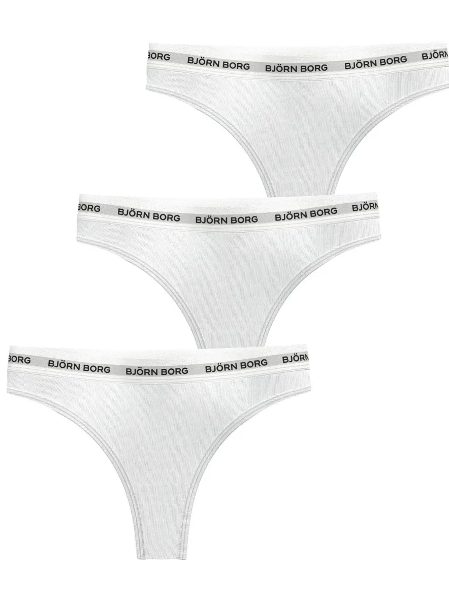 Björn Borg string 3-pack wit, foto 2