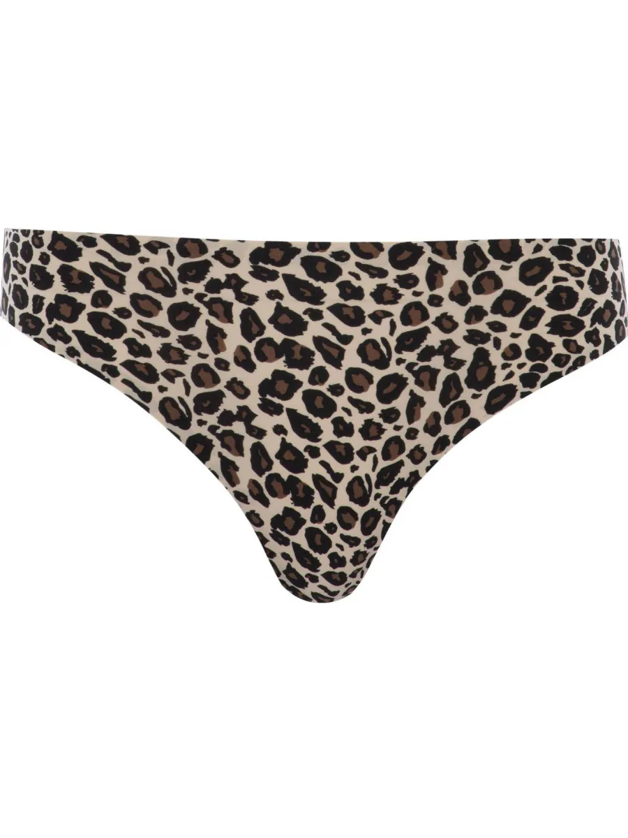 Chantelle Soft Stretch seamless string bruin, foto 2