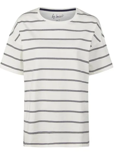 By Louise Dames korte pyjama set shortama off-white, foto 2