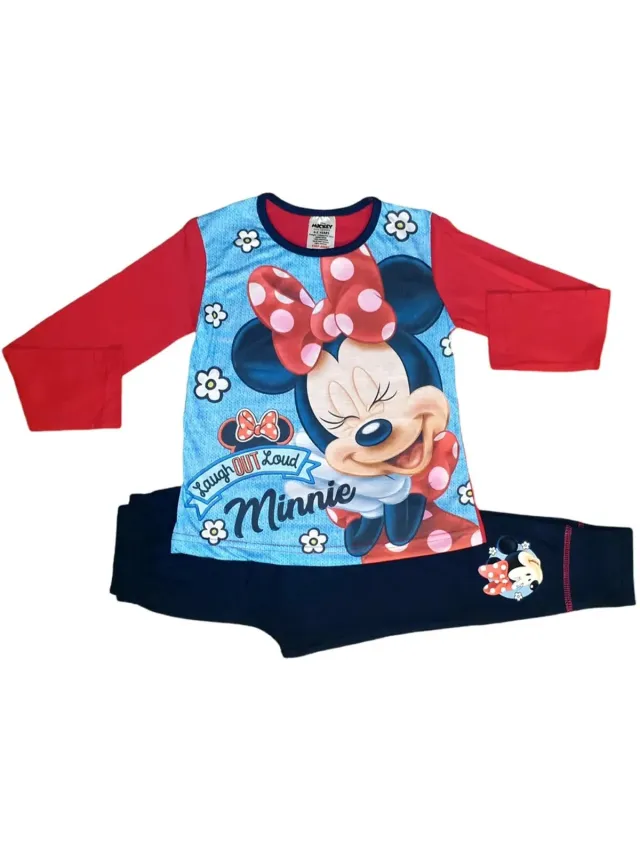 Disney Minnie Mouse - Pyjama - Rood met blauw multi colour