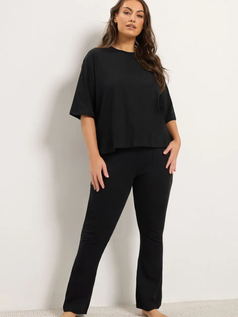Yours Yourset 2Pack Chocoladebruine En Zwarte Slaaptshirtssize 62-64, foto 3