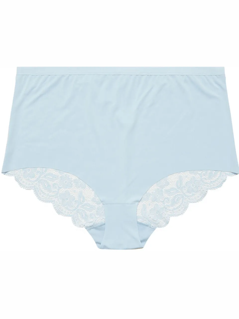 Yours 3 Pack Roze En Blauwe Kanten Slips Met Volledige Dekking-44, foto 3