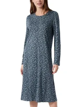 Schiesser Classic Comfort Fit Interlock Shirt Versch.kleure/Patroon,Blauw