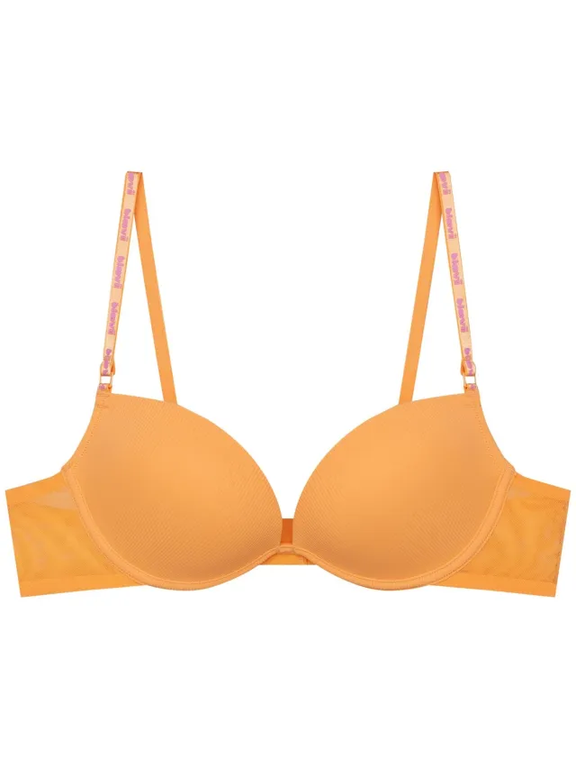 ESOTIQ Saoui Bloovii - Push-upbeha - Oranje - Geribde cups