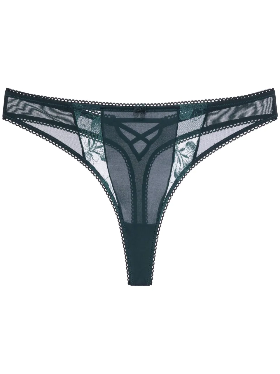 Dorina Vanya string groen, foto 2