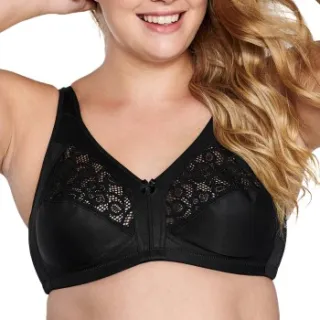 NATURANA Everyday soft-bh zwart Beige,Zwart,Wit