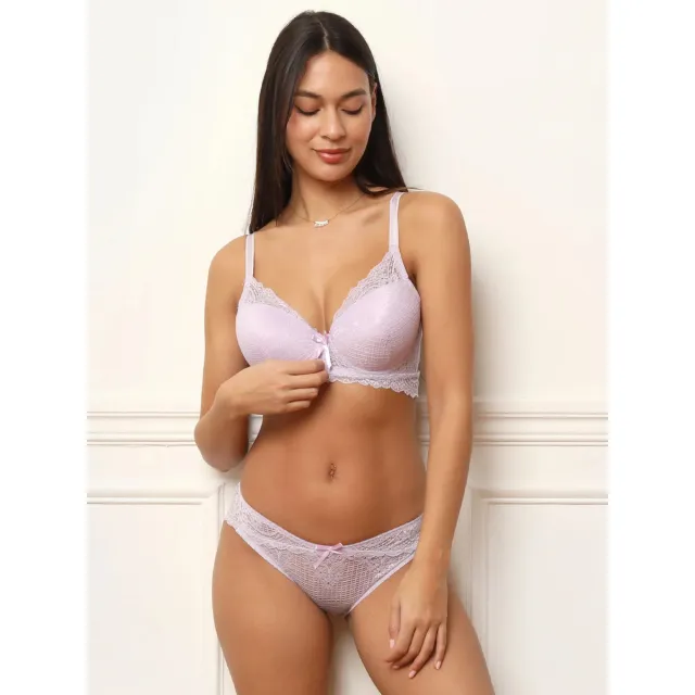 La Modeuse gewatteerde bh violet