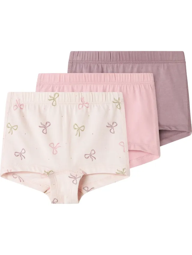 NAME IT Hipster 3-pack Barely Pink