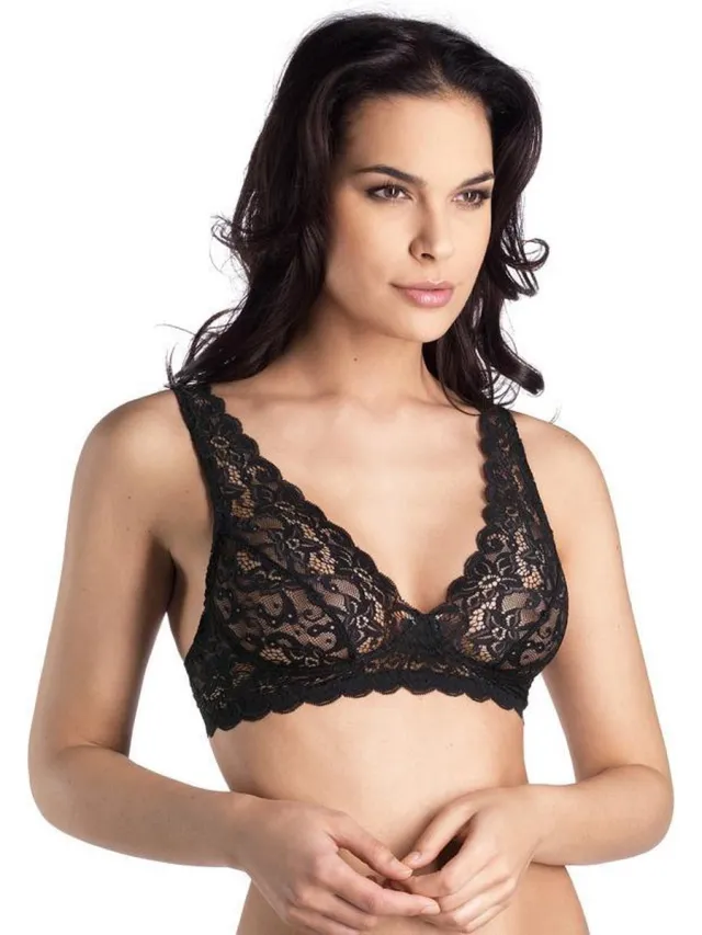 Hanro Bralette - Moments - Zwart