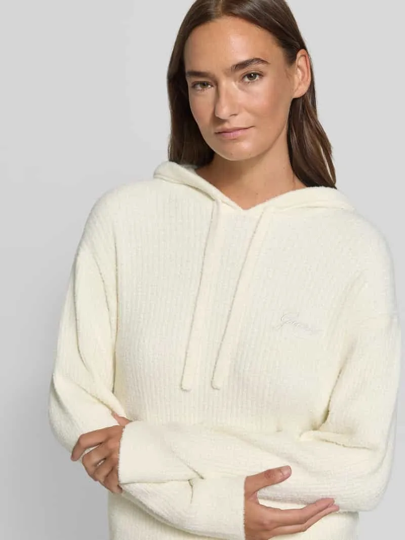 Guess Pyjamabovendeel met labelstitching model 'LUA' offwhite, foto 5