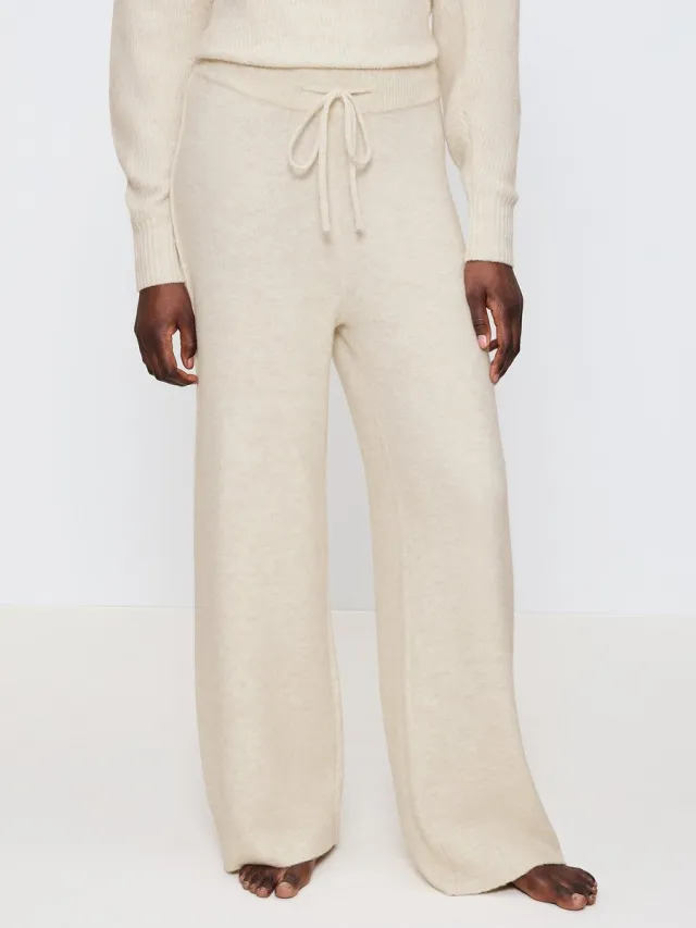 Triumph Pyjamahose Amourette Cozy Trousers CREAM/MISCELLANEOUS