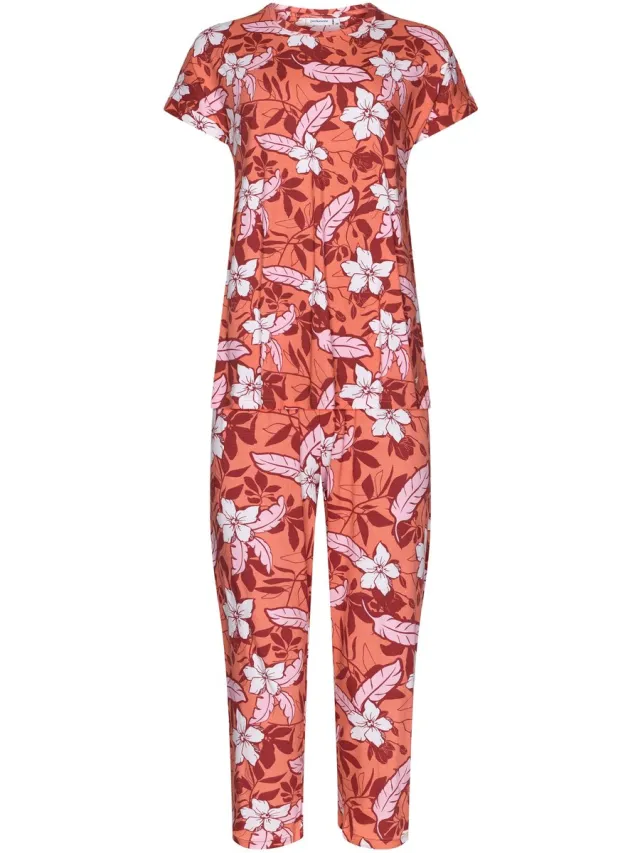 Pastunette Pyjama Coral Breeze - Bamboe - Oranje