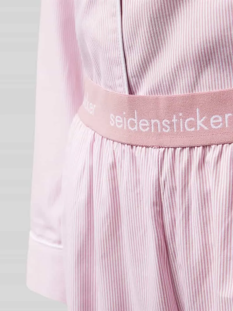 Seidensticker Pyjama met knoopsluiting roze, foto 2