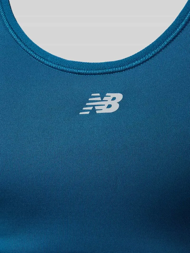 New Balance Bustier met logo turquoise, foto 3