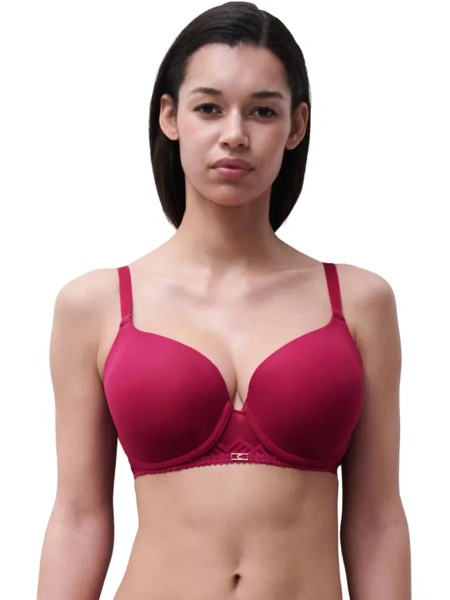 Chantelle Origins voorgevormde T-shirt-bh lichtroze fuchsia, foto 3