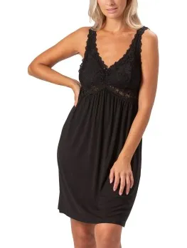 Trofé Trofe Lace Nightdress Zwart,Roze