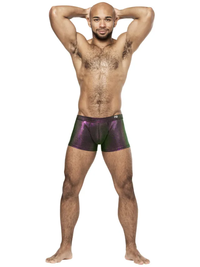 Male Power Uplift Mini Short - XL - Paars