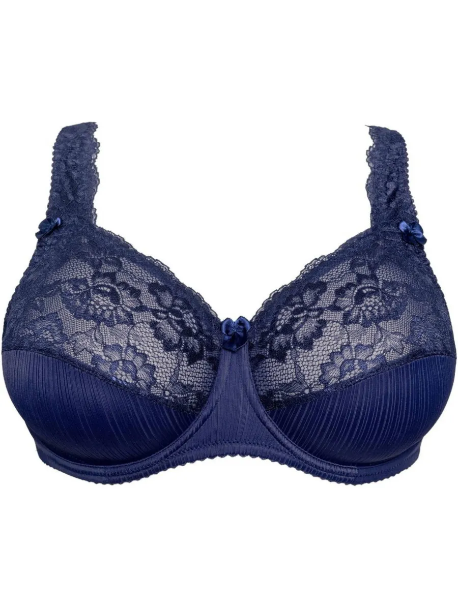 Plaisir Beate niet-voorgevormde beugelbh donkerblauw, foto 2