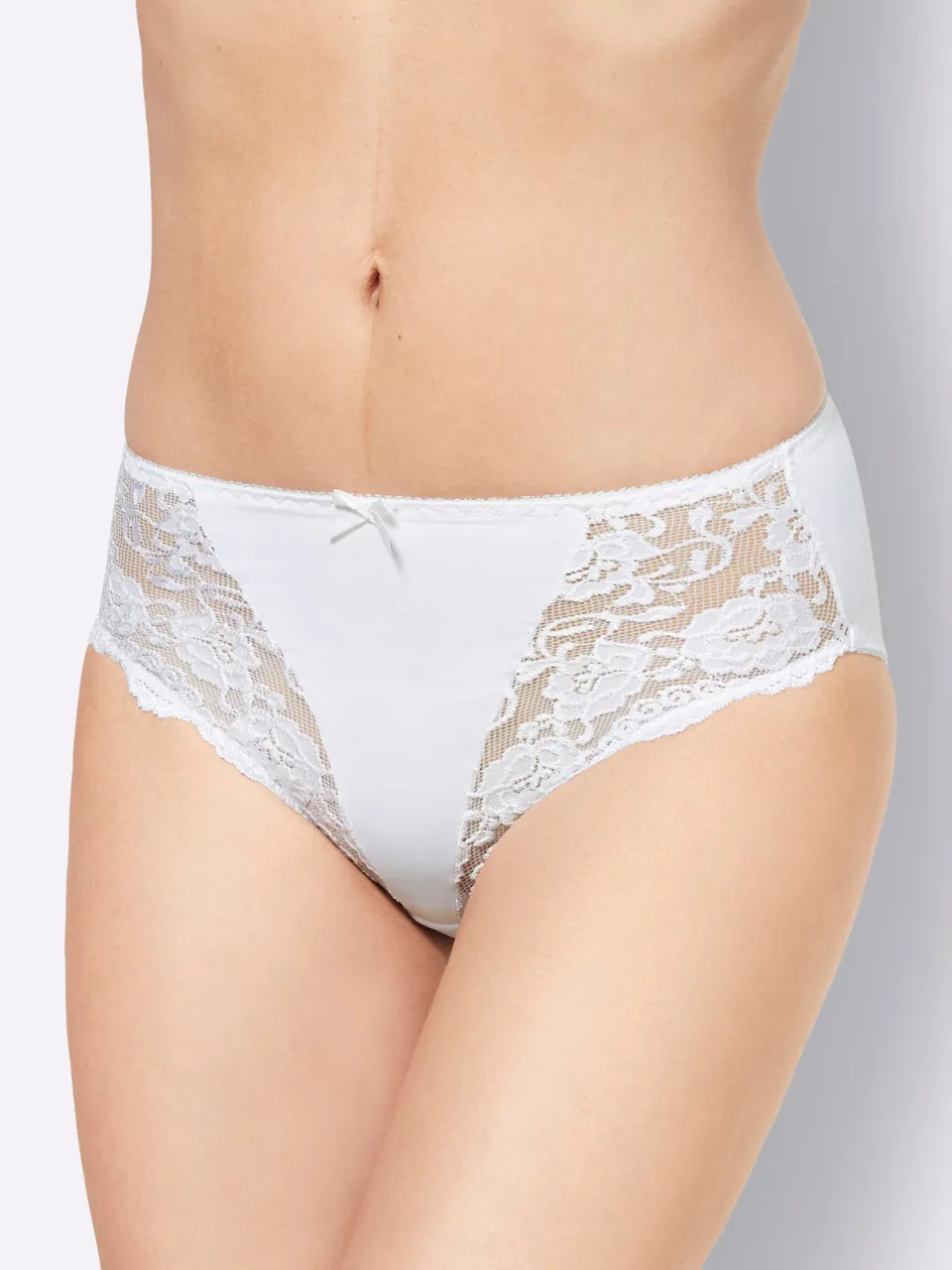 slip wit en zwart wit + zwart