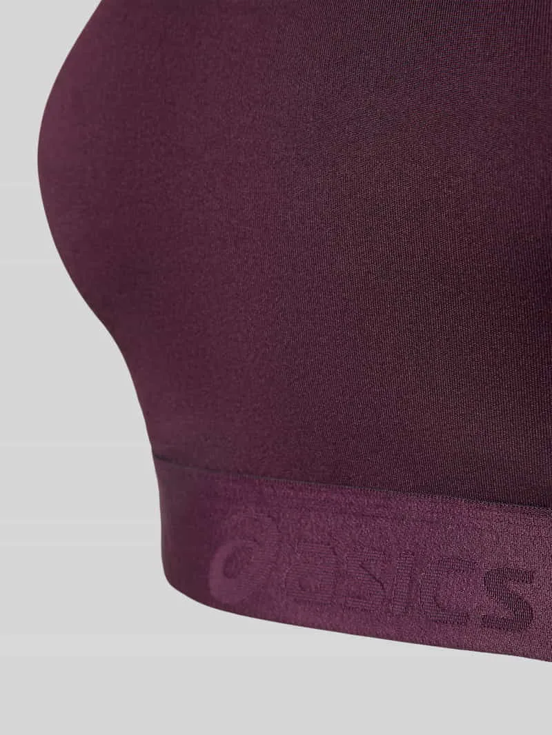 Asics Sport-bh met racerback model 'ROAD COMPRESSION' bordeaux, foto 3