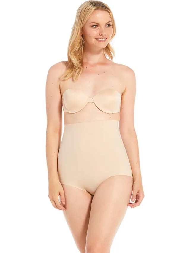 MAGIC Bodyfashion Maxi Sexy Hi-Brief Dames Corrigerend ondergoed - Latte