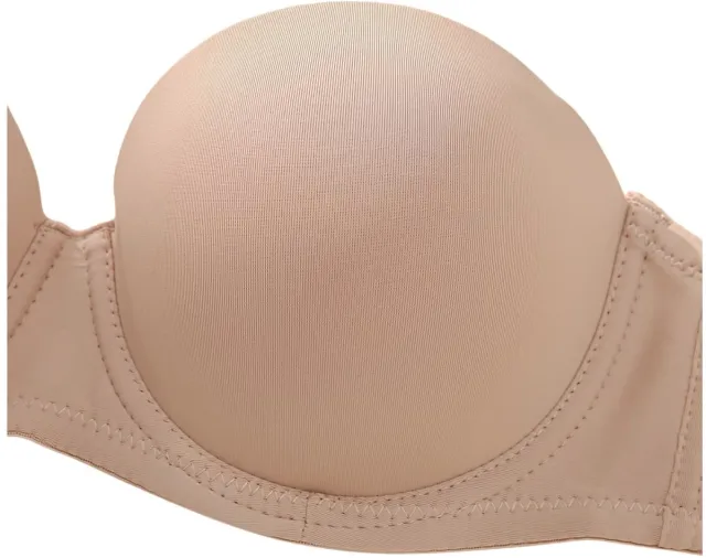 Currero BH Zonder Beugel - Strapless - Zonder Bandjes - Met Voorsluiting - Push-up Bh's - Comfort Beha - Comfortabel - Grote Sluiting - Veelkleurig - Cupmaat