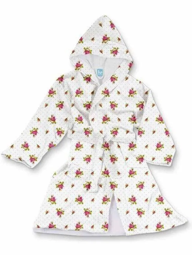 Pip Studio Badjas Roses & Dots - Wit