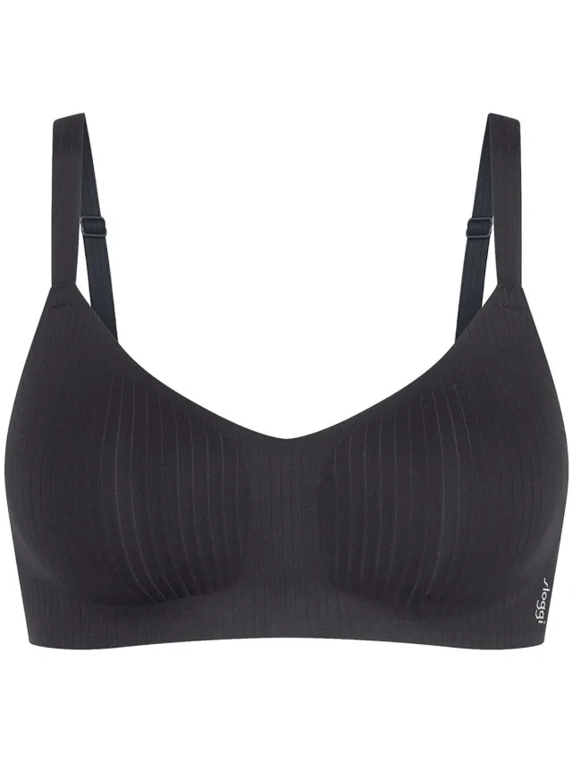 Sloggi Women ZERO Feel Pure Soft bra - BH - zwart