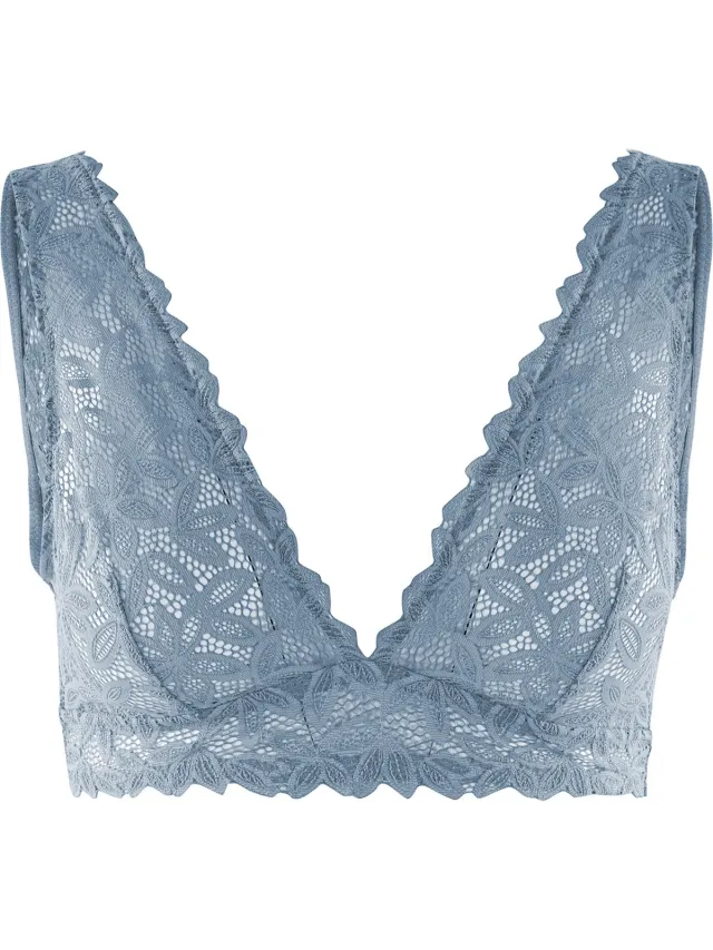 Dim Bralette Daily Glam Kant Grijs