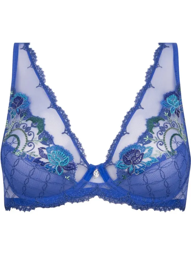 Lise Charmel De Cristal et D' Eau - BH - Glamour - Blauw - ACH7460 - EU 75C / FR