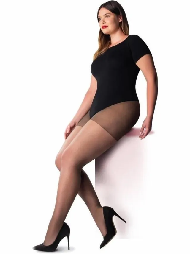 Pretty Polly Panty - XXtra - Super Fit - 6 Paar - Voordeelverpakking - 46/54 - Barely Black