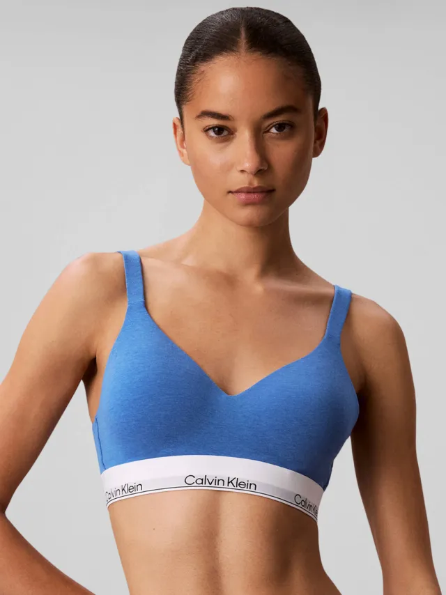Calvin Klein bh zonder beugel blauw, foto 5