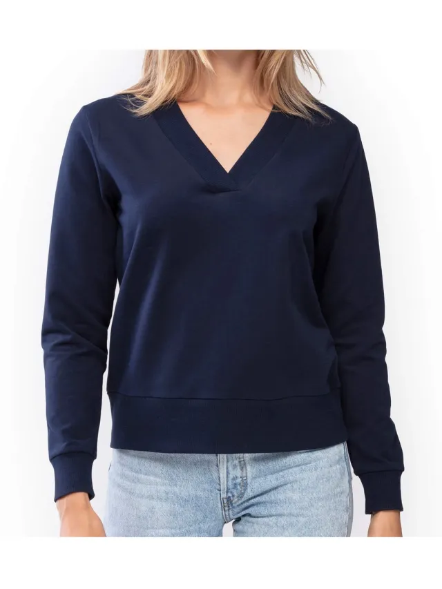Mey Layla - loungetrui - night blue - 16746 Blauw
