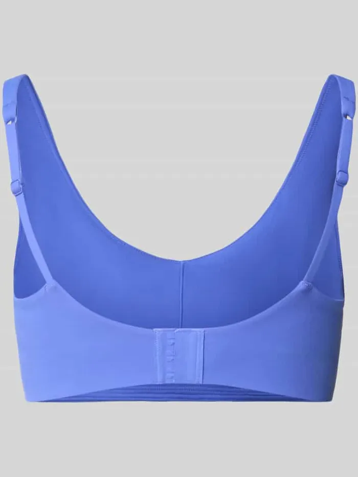 Fabletics Bustier met Labelprint Model 'PURELUXE LONGLINE' blauw, foto 2