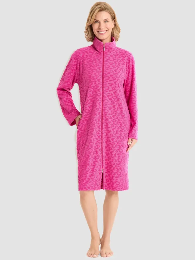 Rösch Poppy Badjas met Rits 1263209 PINK Roze
