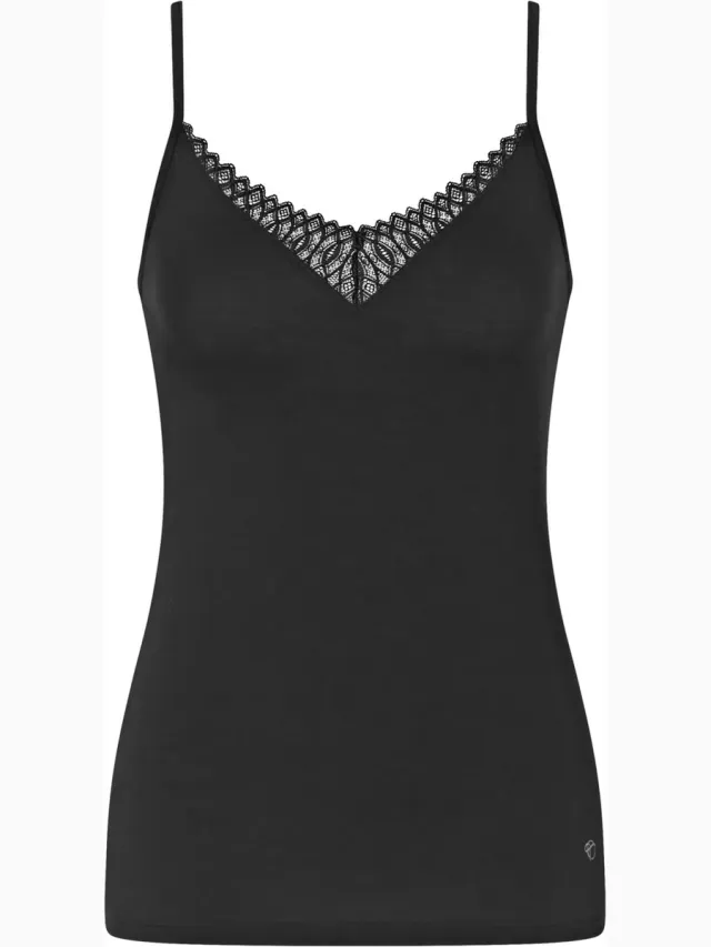 Triumph Aura Spotlight Camisole Dames Nachthemd - Zwart