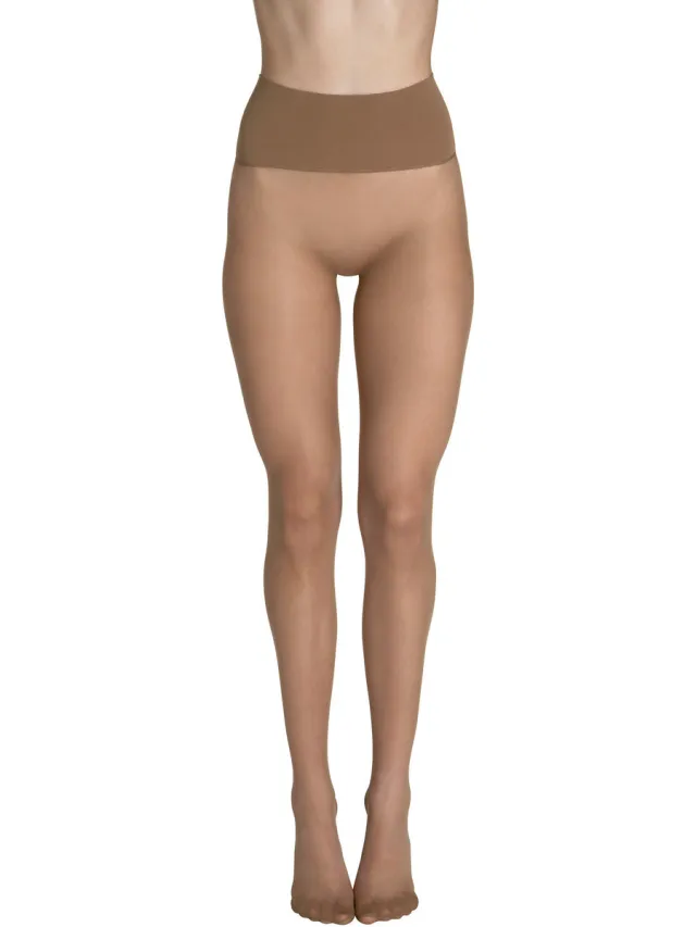 Lisca Panty’s/Kousen Lisca Panty 15 DEN naadloze bandje 10cm Invisible Beige