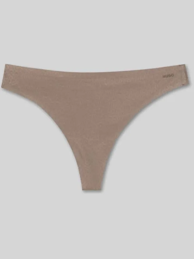 Hugo String met elastische band beige, foto 2