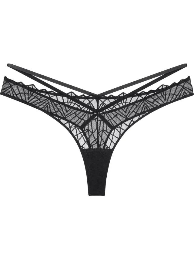 Triumph That Night In Vegas String Dames Onderbroek - ZWART
