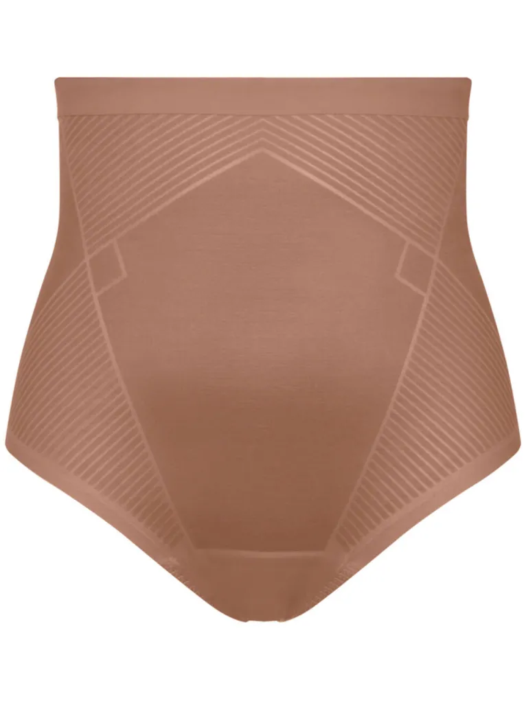 SPANX SPANXshape™ Invisible high waist medium corrigerende string donkerbeige, foto 2