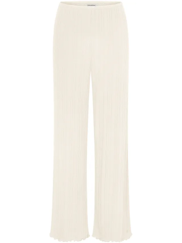 Triumph Versatile Rib pyjamabroek wit