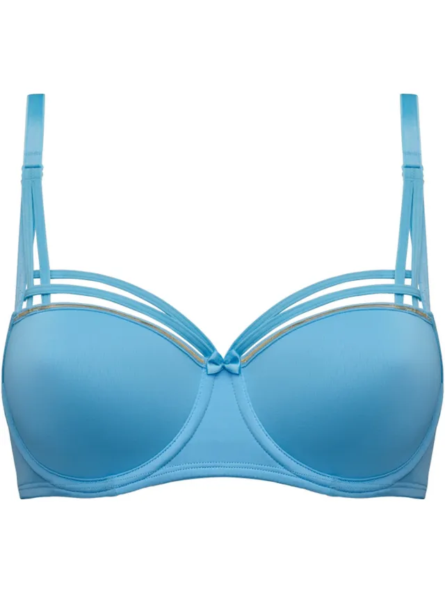 Marlies Dekkers Dame de Paris – BH Voorgevormd – 36810 – Baltic Sea and Gold - D85/100