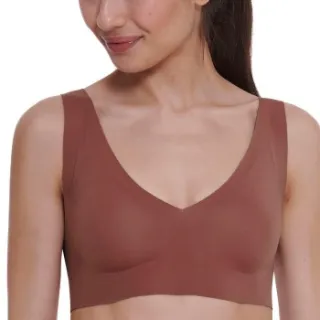 Sloggi ZERO Feel 2.0 bralette bruin Beige,Bruin,Lila,Zwart,Roze,Wit,Blauw,Geel