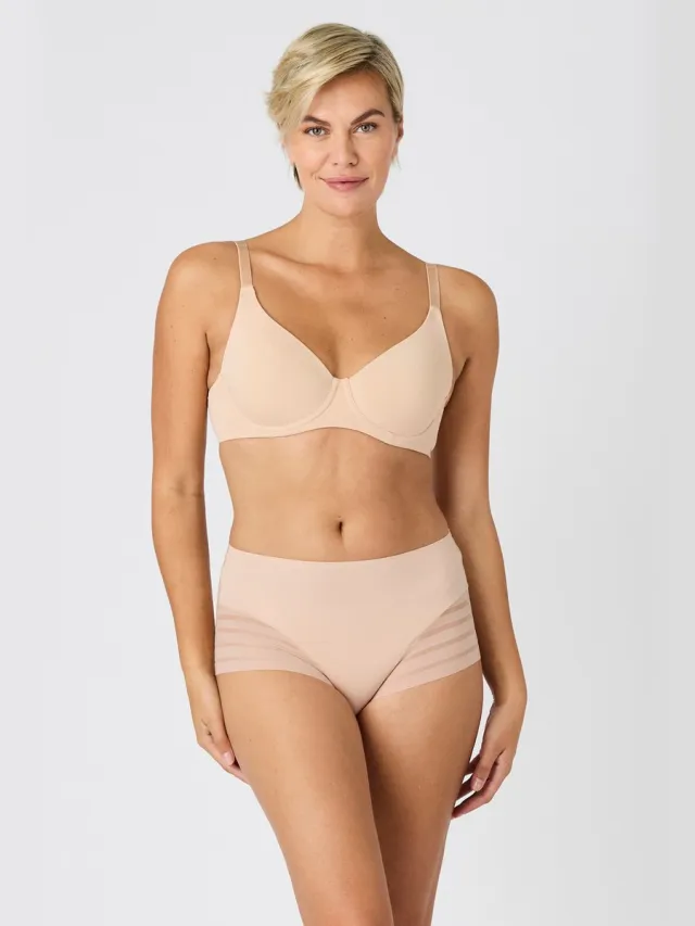 Damart Voorgevormde beugel bh - Dames - Beige - 105