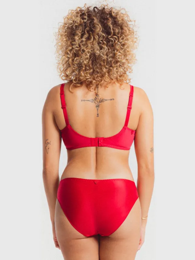 Louisa Bracq Serie Beugel Bh 47101 471 ROUGE A LEVRE - maat EU 100G / FR Rood
